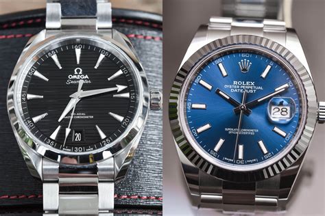 Rolex Datejust vs. Omega Aqua Terra 